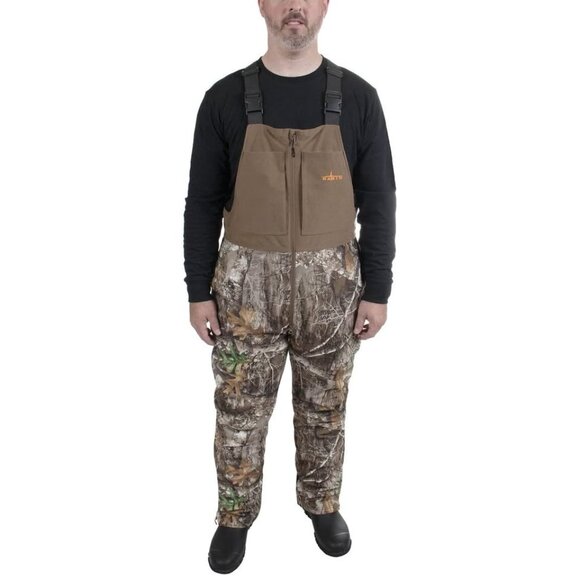 New Habit Men's Cedar Branch Water Proof Insulated Bib (Realtree Edge Size XXL) - Picture 5 of 10